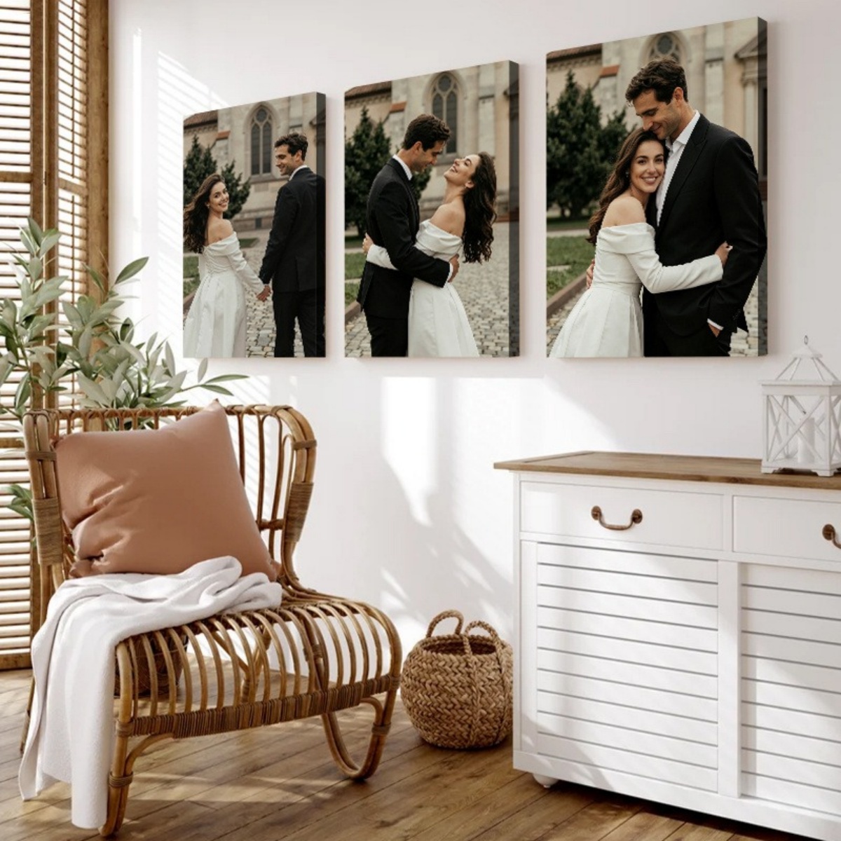 Photography Poster - 3'lü Özel Fotoğraf Kanvas Baskı Seti