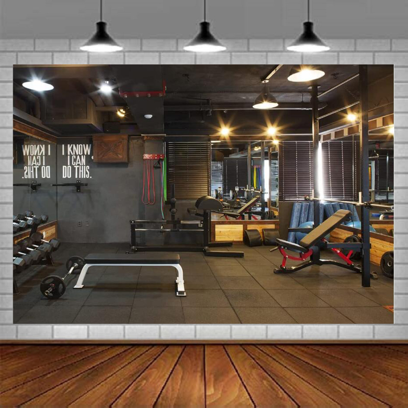 Photography Yoga - Spor Salonu Fotoğrafçılığı Arka Planı Fitness