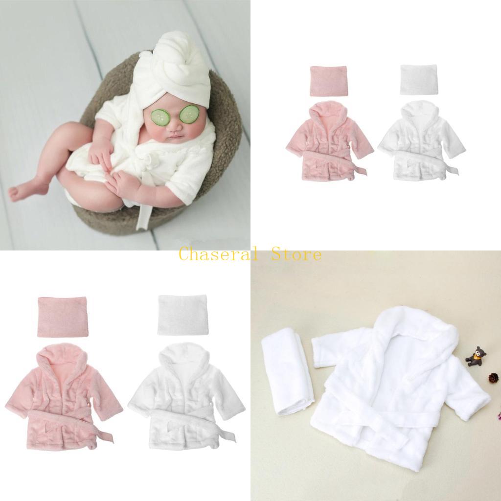 Photography Newborn - E7CE Yeni Bebek Bornoz Banyo Havlusu