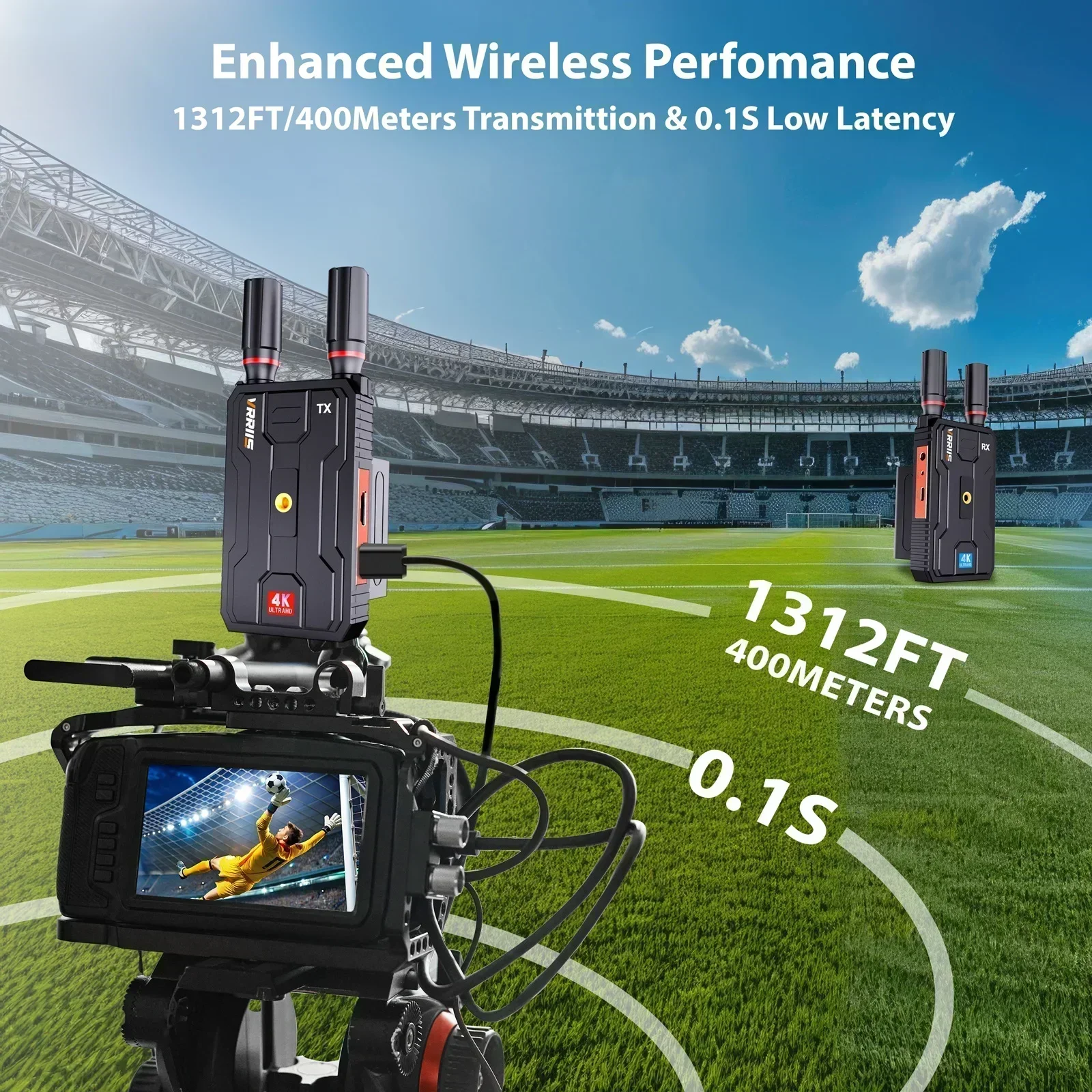 Vrriis WL097 PRO 4K Kablosuz S - Photography Unit incelemesi ve fiyatı