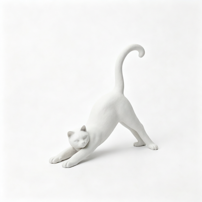 Yoga Streç Kedi Mini Heykel, F - Photography Yoga incelemesi ve fiyatı