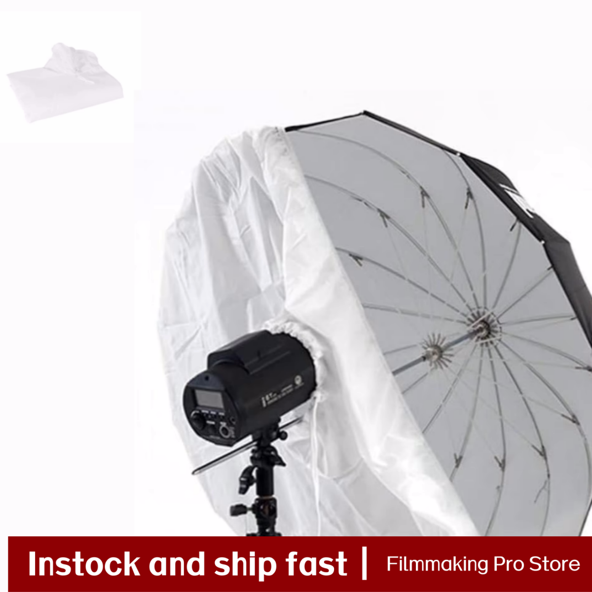 Yumuşak Işık Difüzörü beyaz Pa - Photography Umbrella Diffuser incelemesi ve fiyatı