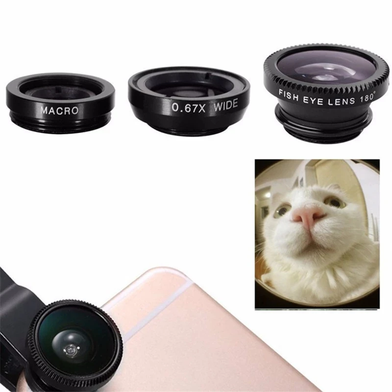 iPhone Xiaomi Redmi için 3'ü 1 - Photography Zooming incelemesi ve fiyatı